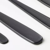 TILLAGD 20-piece flatware set, black