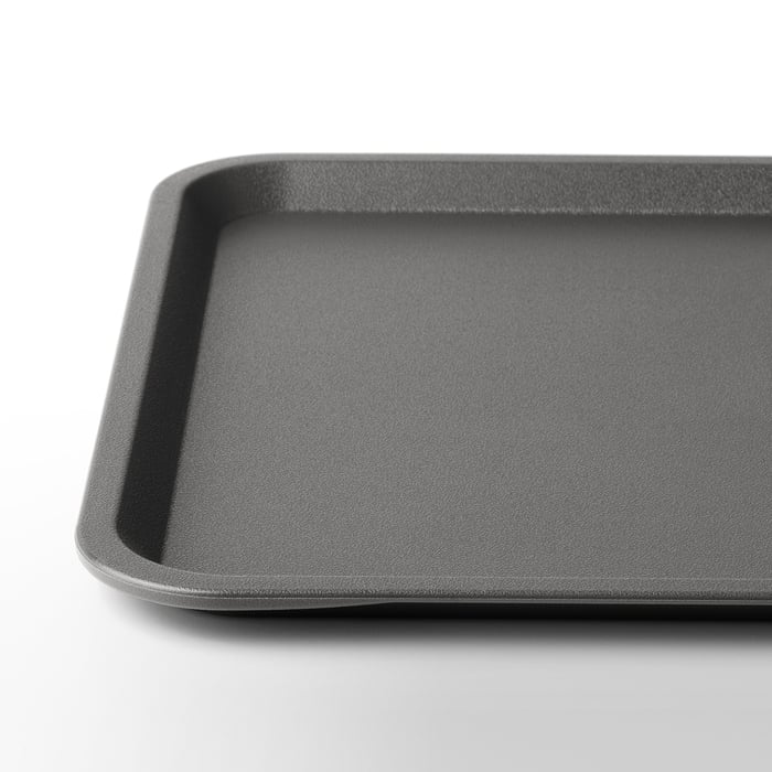 TILLGÅNG tray, gray, 15x11" IKEA