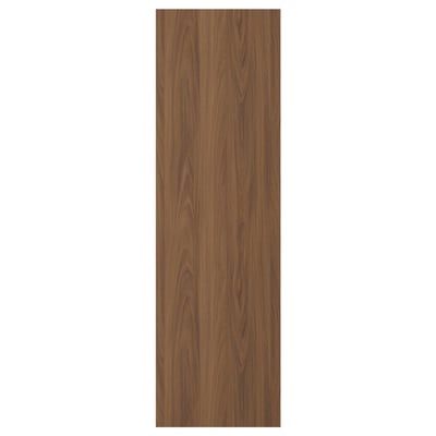 TISTORP Door, brown walnut effect, 18x60 "