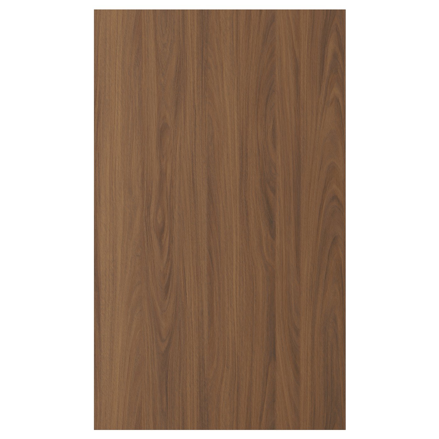 TISTORP door, brown walnut effect, 24x40