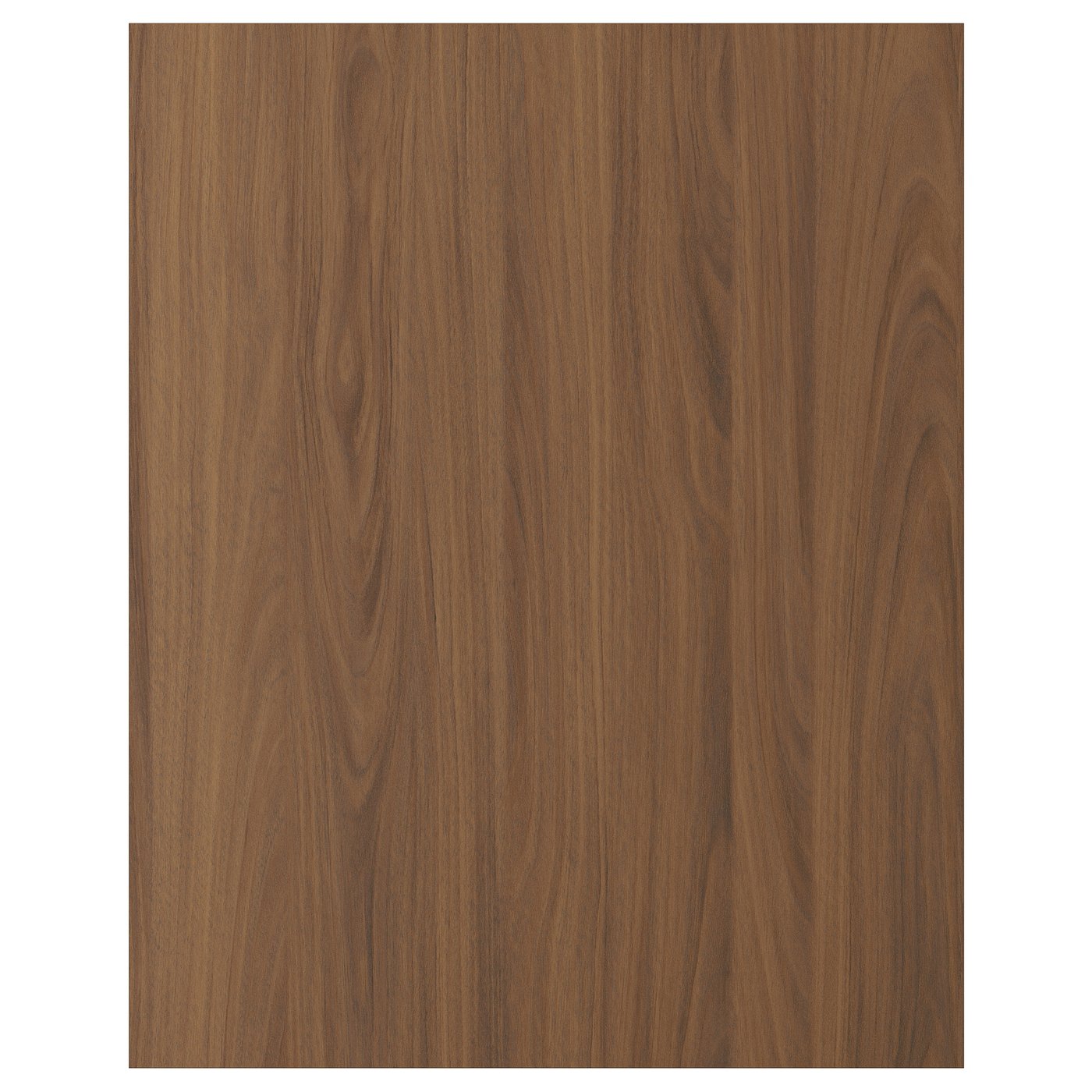 TISTORP door, brown walnut effect, 24x30