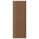 TISTORP Door, brown walnut effect, 18x50 "
