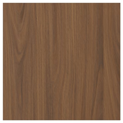 TISTORP Door, brown walnut effect, 15x15 "