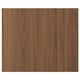 TISTORP Door, brown walnut effect, 24x20 "