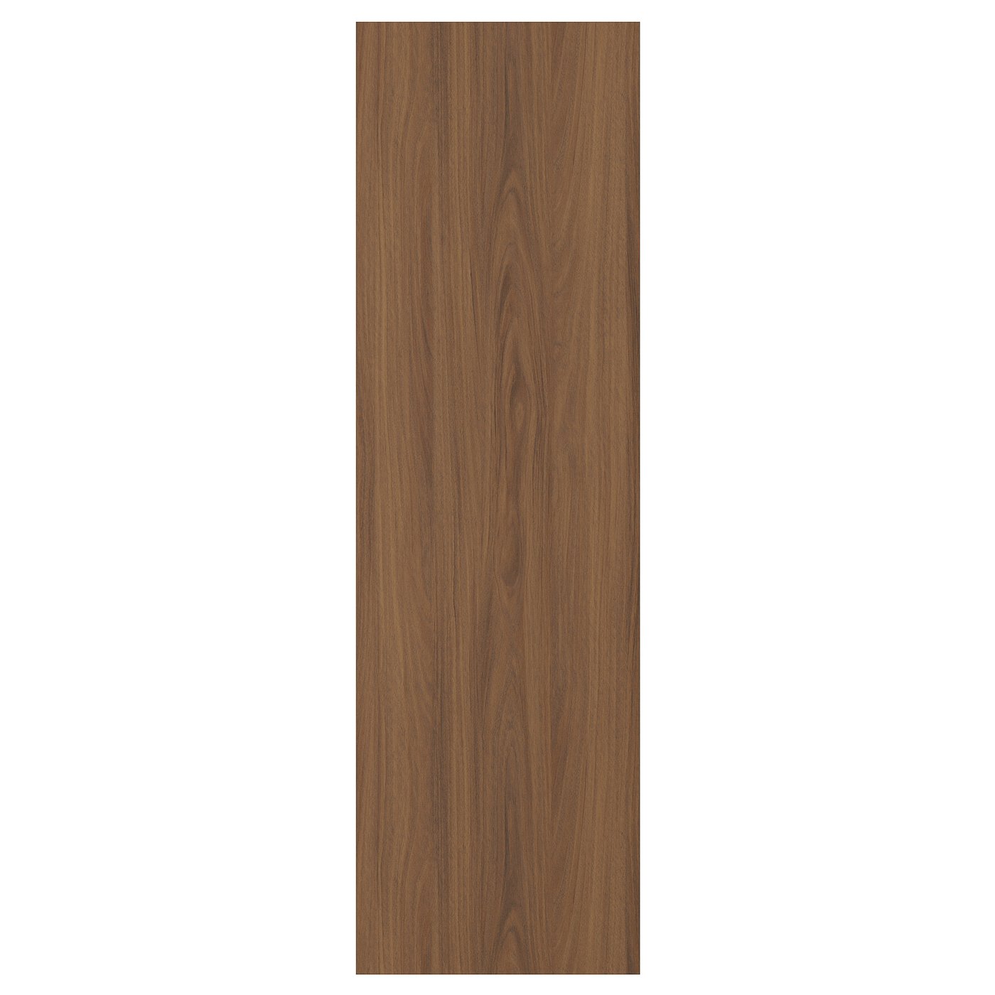TISTORP door, brown walnut effect, 15x50