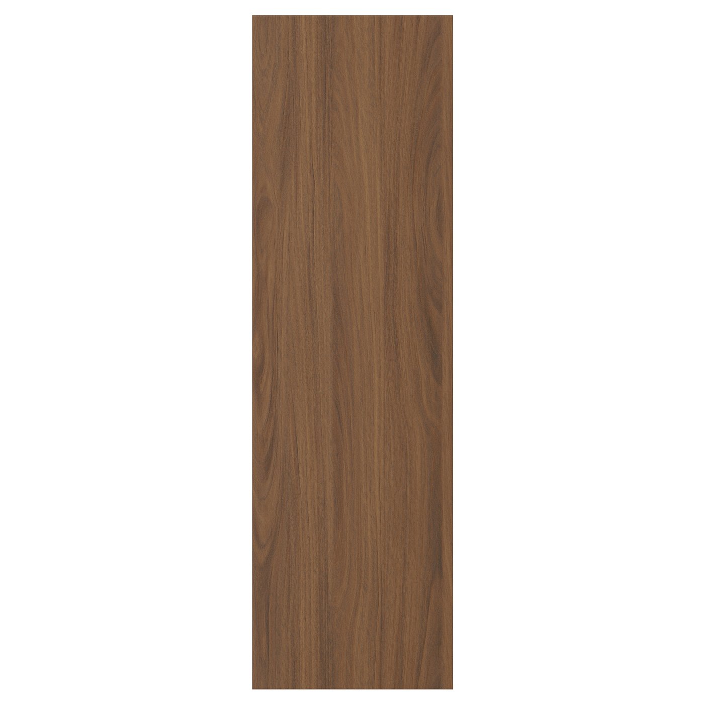 TISTORP door, brown walnut effect, 12x40