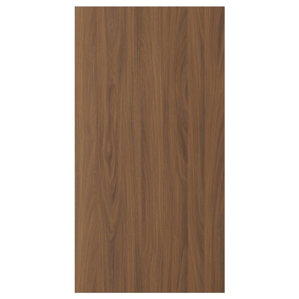 TISTORP Door, brown walnut effect, 21x40 "
