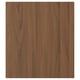 TISTORP Door, brown walnut effect, 18x20 "