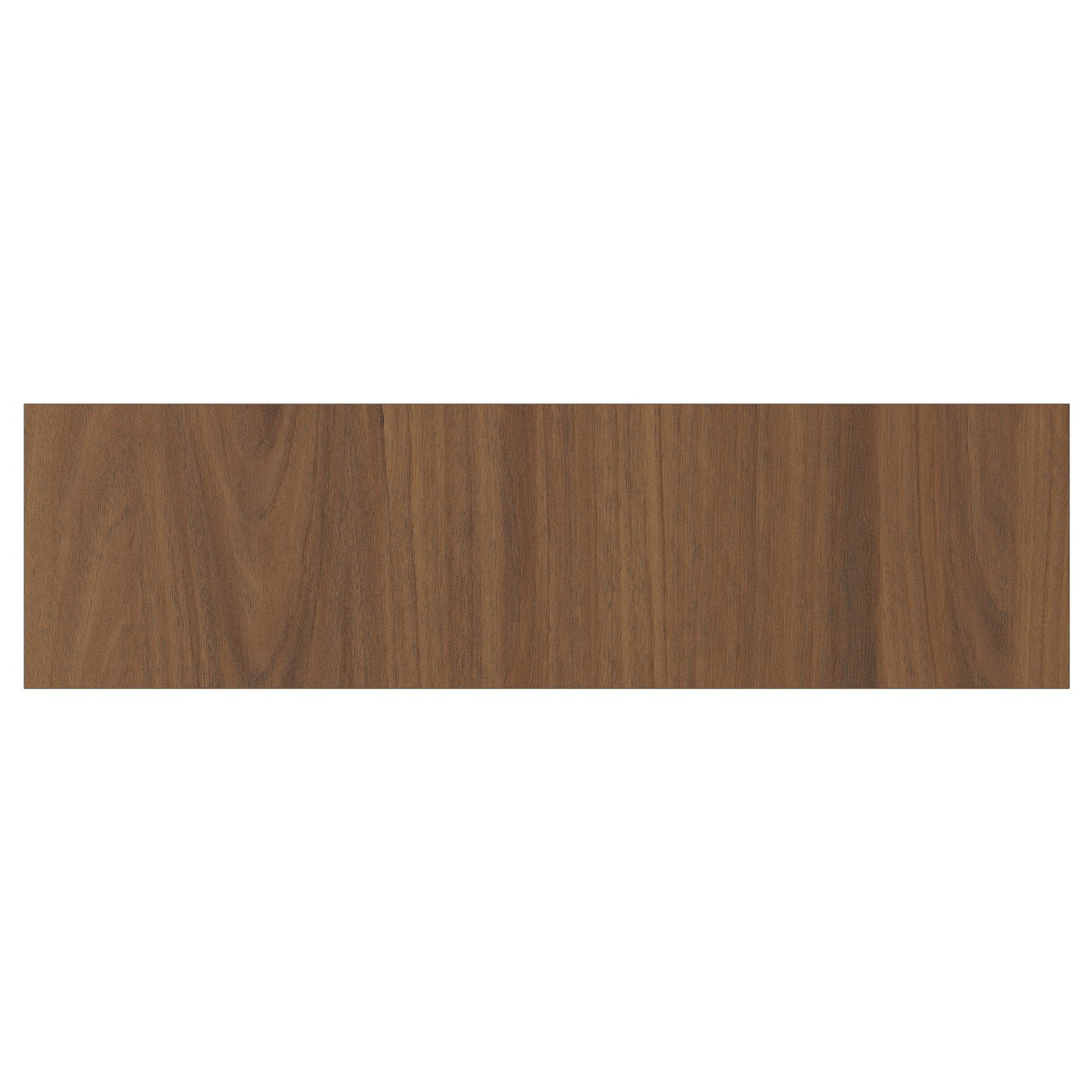TISTORP drawer front, brown walnut effect, 18x5
