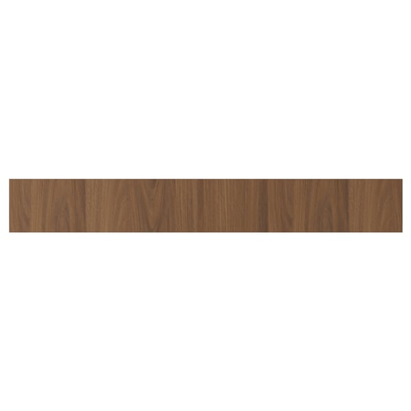 TISTORP Drawer front, brown walnut effect, 36x5 "