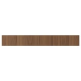 TISTORP Drawer front, brown walnut effect, 36x5 "