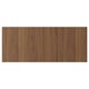 TISTORP Drawer front, brown walnut effect, 36x15 "