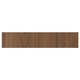 TISTORP Drawer front, brown walnut effect, 24x5 "