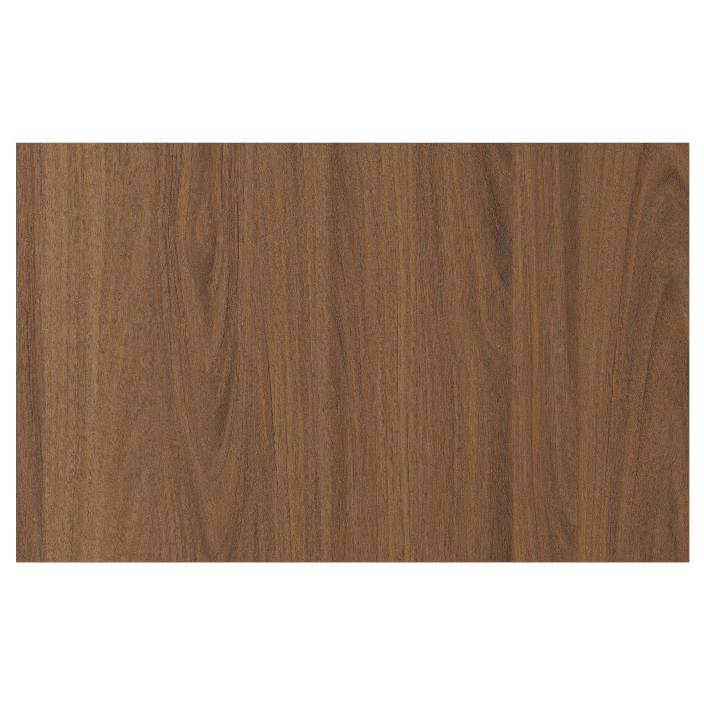 TISTORP drawer front, brown walnut effect, 24x15