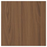 TISTORP Drawer front, brown walnut effect, 15x15 "