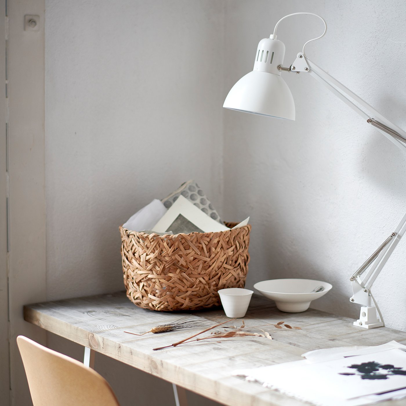 Tjillevips Basket Rattan Ikea