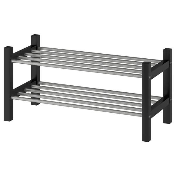 TJUSIG Shoe rack, black, 31 1/8 - IKEA