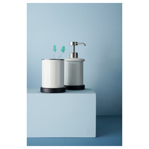 TOFTAN Soap dispenser, white IKEA