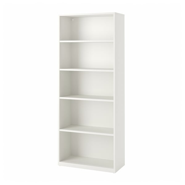 TONSTAD Bookcase, off-white, 31 7/8x14 5/8x79 "