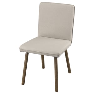 TONSTAD Chair, Fridtuna light beige/brown oak effect