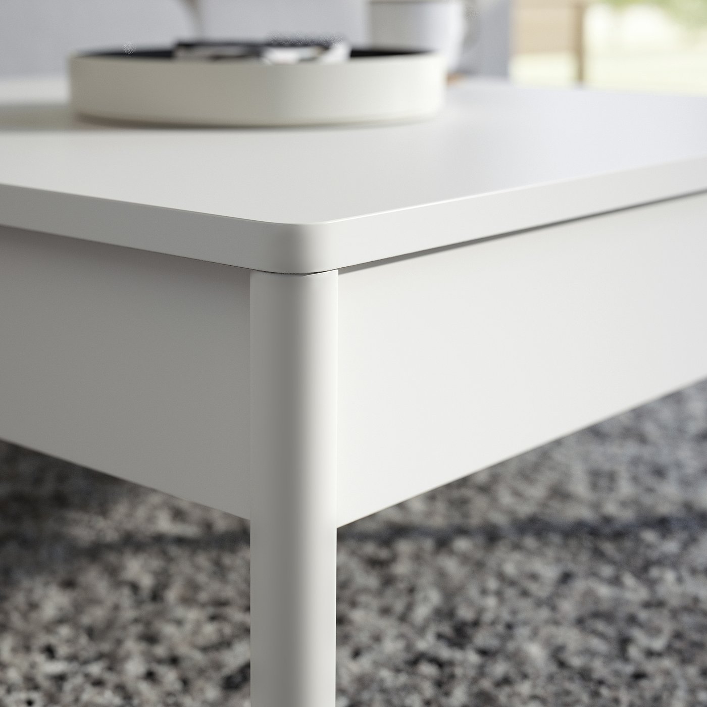 TONSTAD coffee table, off-white, 331/8x321/4