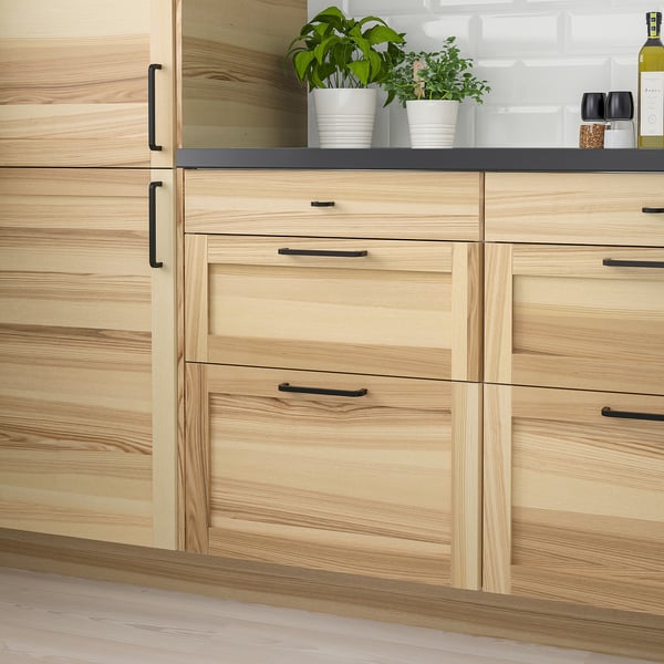 Torhamn Drawer Front Natural Ash Ikea