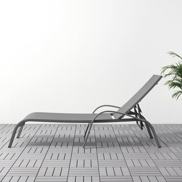 Torholmen Chaise Gray Ikea