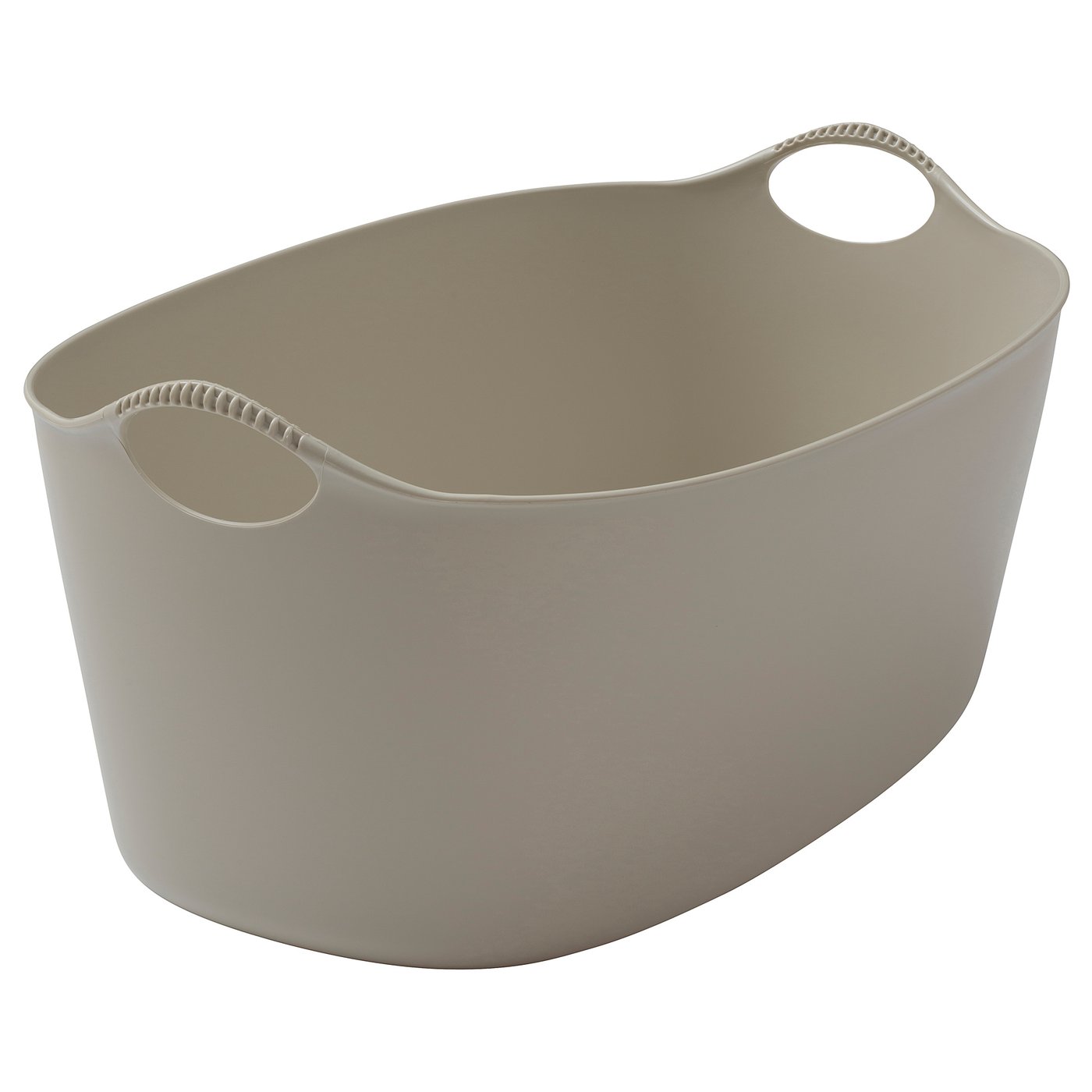 TORKIS Flexible laundry basket, in/outdoor, beige, 9 gallon IKEA