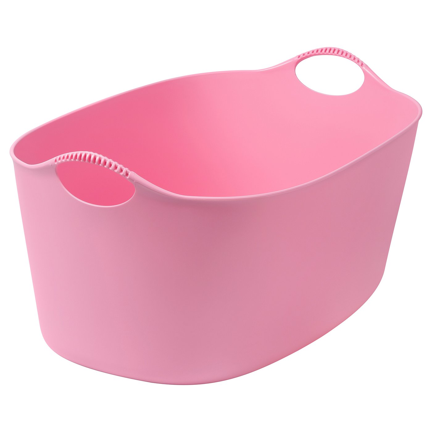 TORKIS flexible laundry basket, in/outdoor, pink, 9 gallon - IKEA