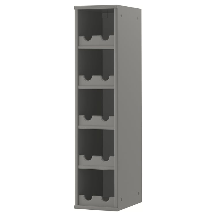 TORNVIKEN Open cabinet, gray, Width: 9" Height: 40". Order today! - IKEA