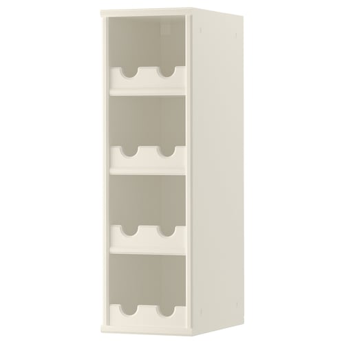 TORNVIKEN Open cabinet, off-white, 9x14 5/8x30