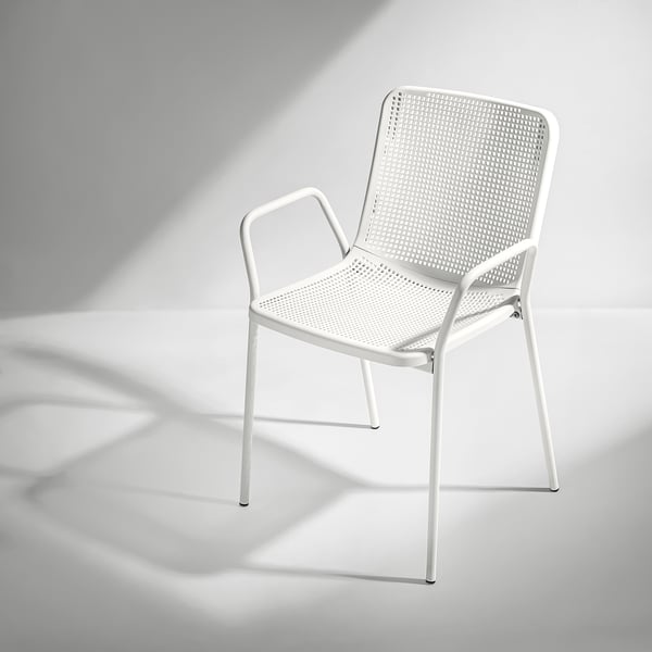 TORPARÖ Armchair, outdoor, white