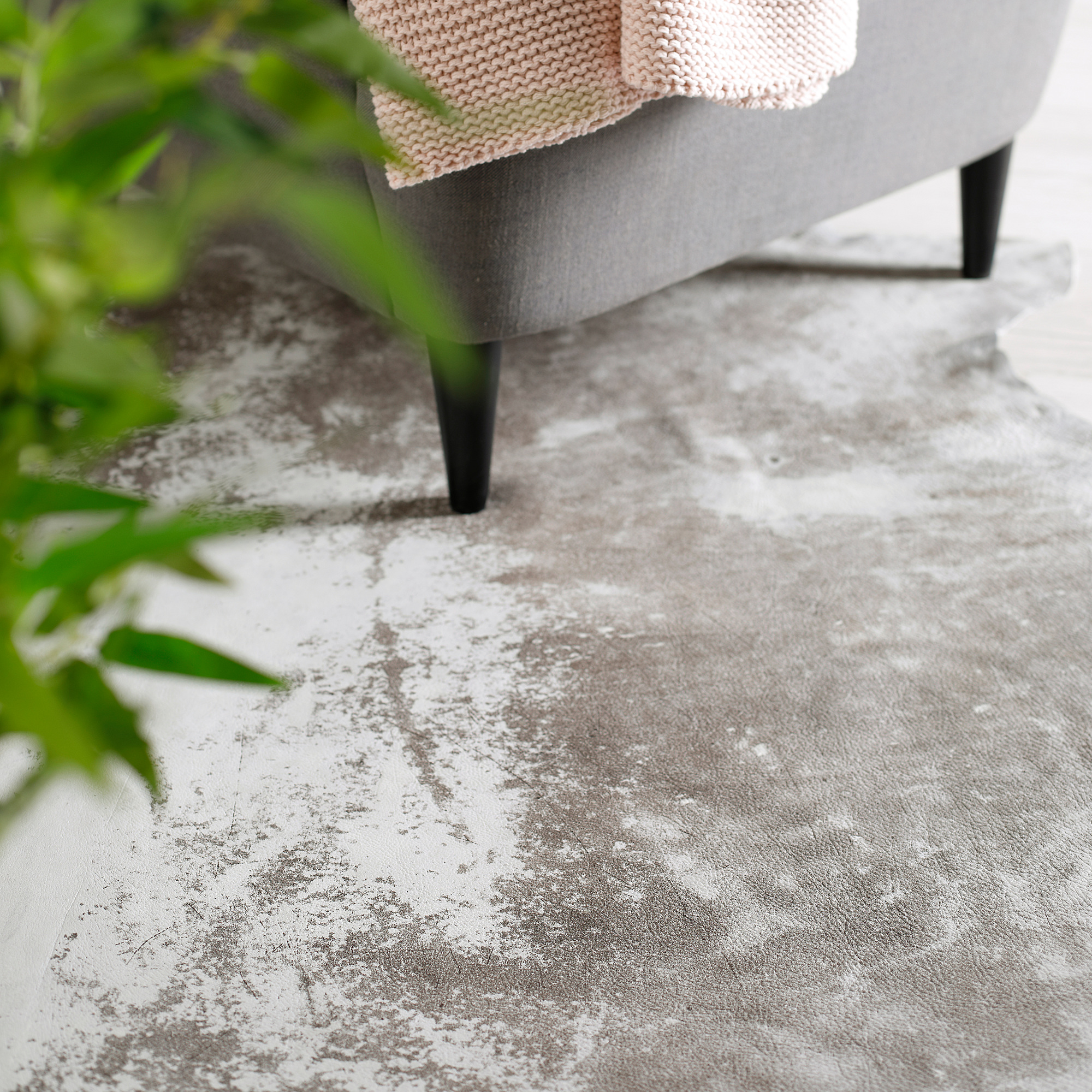 TORSTED Cowhide, white/gray IKEA