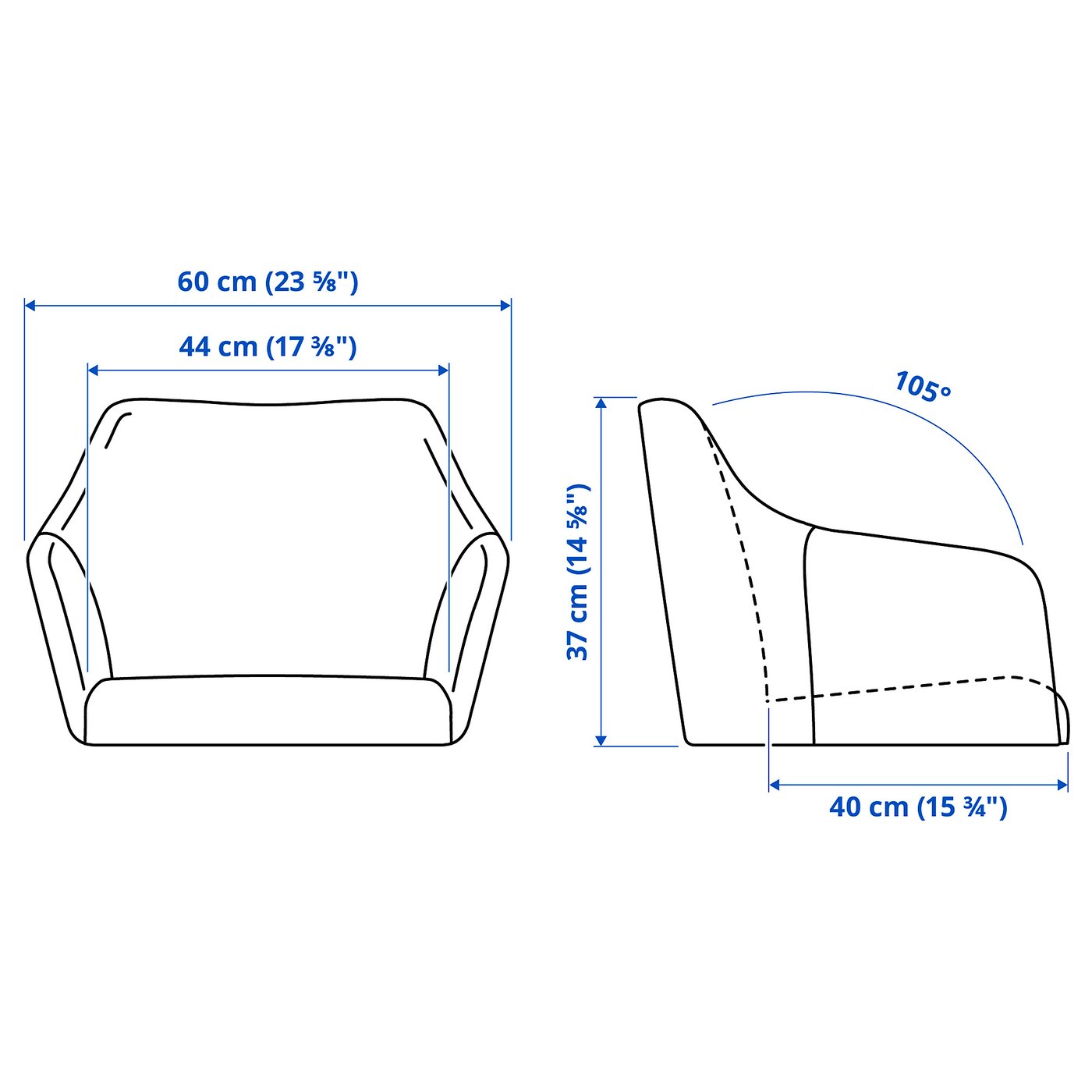 トッスベルグ シートシェル, グラン ライトブラウン TOSSBERG トッスベルグ シートシェル, グラン ライトブラウン - IKEA