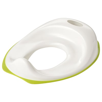 LÄTTSAM Baby bath, white/green - IKEA