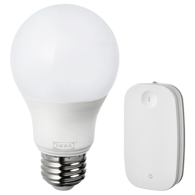 TRÅDFRI Starter kit, smart wireless dimmable/warm white, E26