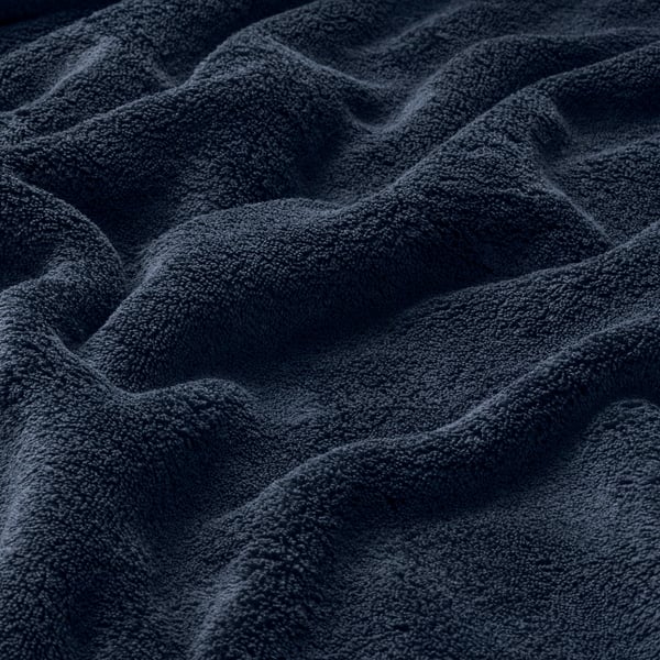 TRATTVIVA Bedspread, black-blue, Twin/Full