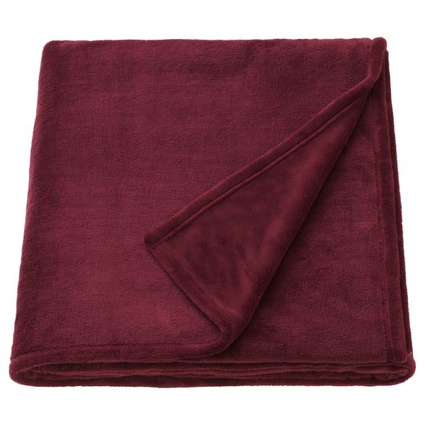 Trattviva Bedspread Dark Red Ikea
