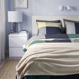TRATTVIVA Bedspread, off-white, Queen/King