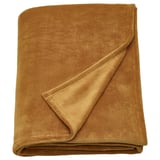 TRATTVIVA Bedspread, yellow-brown, Twin/Full