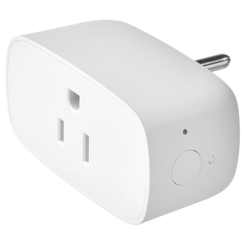 Tretatk smart plug - white, 2 sockets, remote button