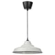 TRETTIOEN Pendant lamp, white, 15 "