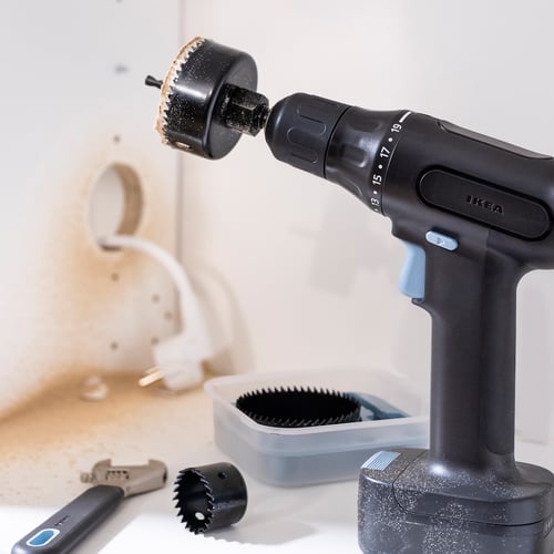 TRIXIG 5piece hole saw set IKEA