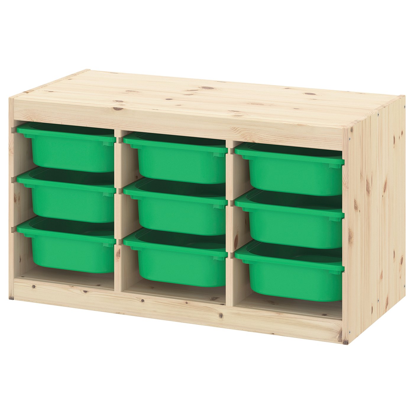 light wood toy chest