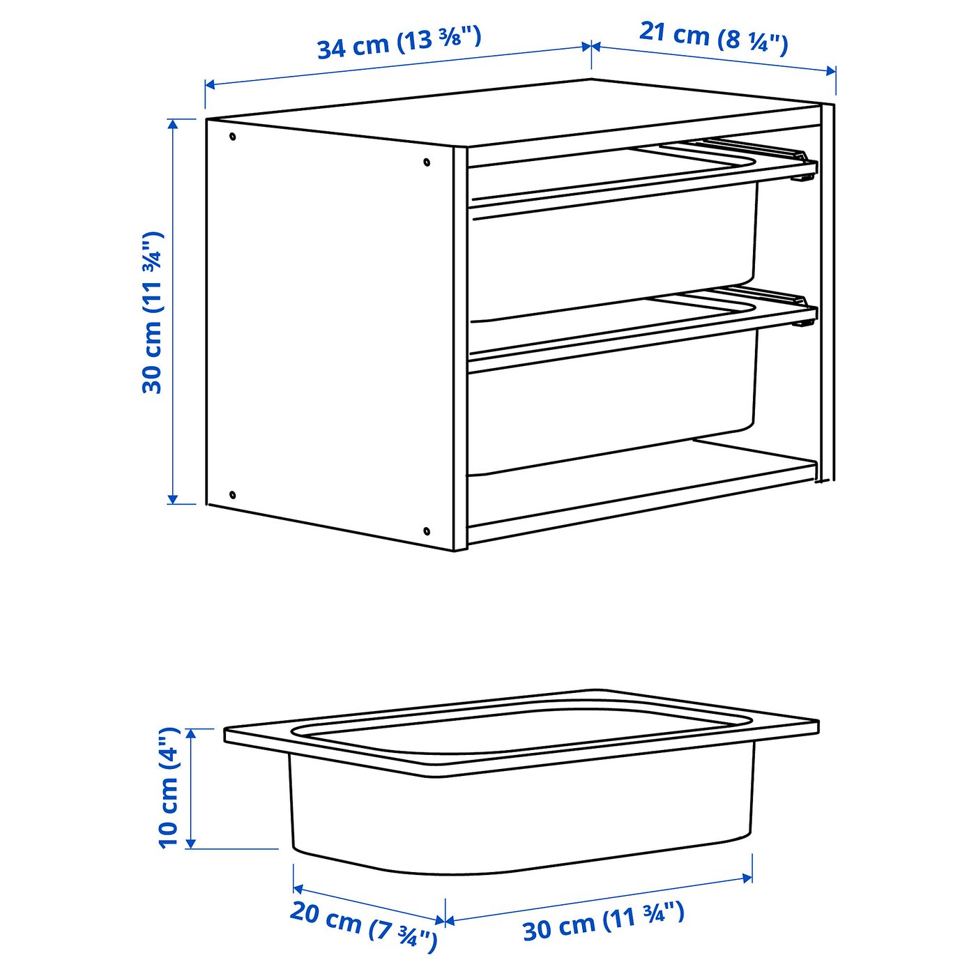 【うさぎさん】IKEA TROFAST イケア　トロファスト TROFAST/トロファスト（子ども部屋）の通販 - IKEA