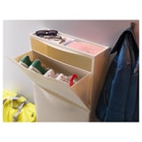 TRONES Shoe/storage cabinet, white, 20 1/2x7 1/8x15 3/8 "