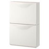 TRONES Shoe/storage cabinet, white, 20 1/2x7 1/8x15 3/8 "