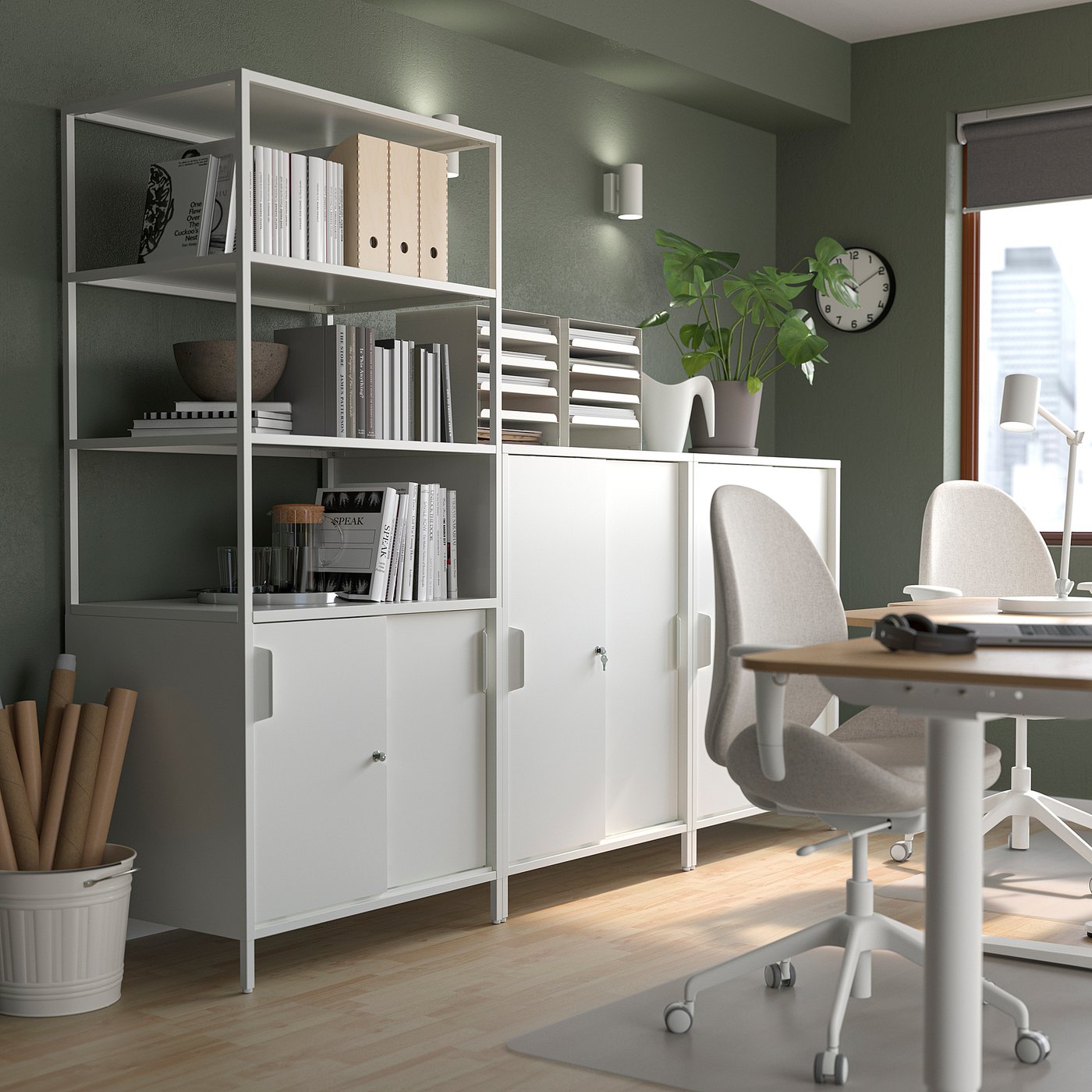 Cabinet combination, white 3