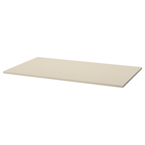 TROTTEN Tabletop, beige, 47 1/4x27 1/2 "