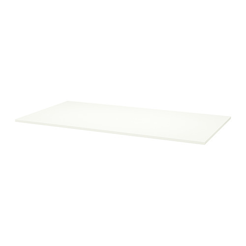 TROTTENtop: white, rectangular, melamine, sleek, simple design.